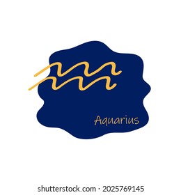 Astrological zodiac signs. Aries, taurus, leo, gemini horoscope, virgo, scorpio, libra, aquarius zodiac, sagittarius, pisces, capricorn, cancer symbols. Constellations on blue. 
 Vector illustration