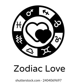 Astrology elements in modern solid design 
