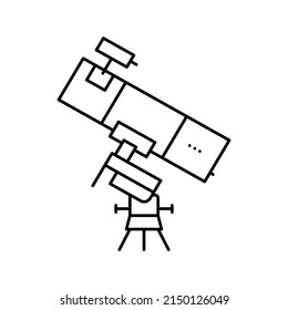 astrology geek line icon vector. astrology geek sign. isolated contour symbol black illustration