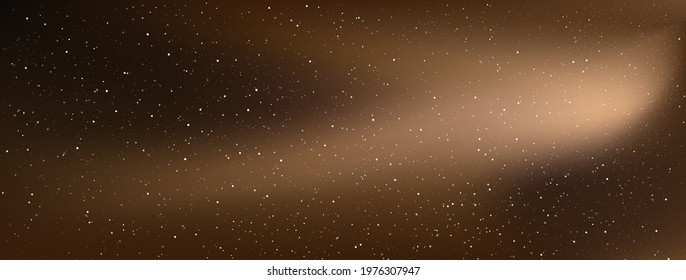 Astrology horizontal background, Star universe background, Milky way galaxy, Vector Illustration.