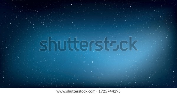 Astrology Horizontal Background Starry Sky Colourful Stock Vector ...