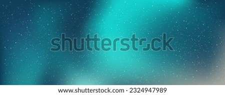 Astrology horizontal high quality background galaxy illustration with night shining starry sky and northern lights.