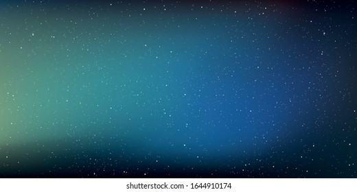 Astrology horizontal star universe background, Beam in the space and nebula, Milky way galaxy in the infinity space, Vector illustration, EPS 10.