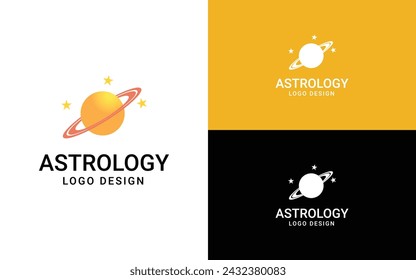 astrology icon, symbol of space, creative icon, logo design, minimal globe iconic logo design