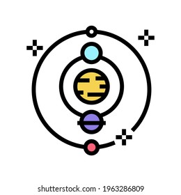 astrology occupation color icon vector. astrology occupation sign. isolated symbol illustration