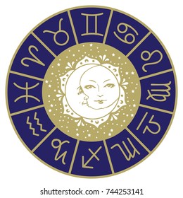astrology, retro sun and moon sign, horoscopes