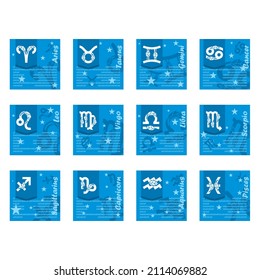 Astrology sign design vector graphics