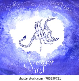 Astrology sign Scorpio