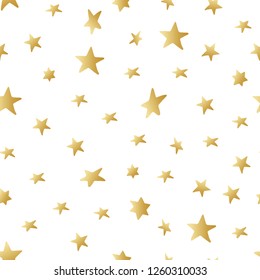 astrology signs and stars golden on blue seamless pattern vector