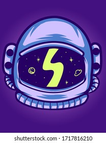 SIMBOLSOS DE ICONO DEL VECTOR DE ARTE DEL ASTRONAUT