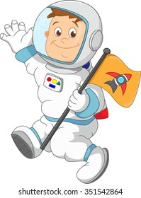 astronaut cartoon