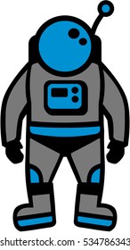 Astronaut cartoon