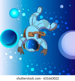 astronaut cartoon