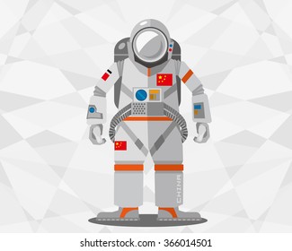 Astronaut cartoon characters.
Vector with transparency organized in layers for easy editing.