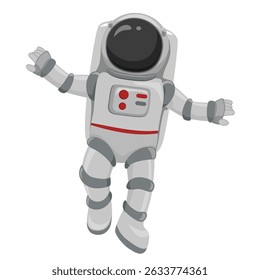desenho animado de astronauta para crianças 