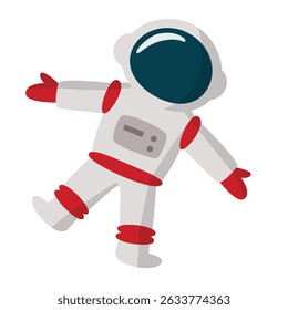 desenho animado de astronauta para crianças 