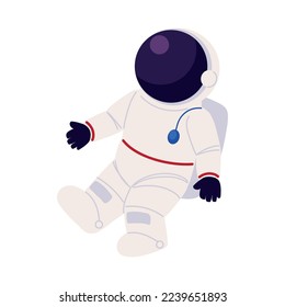 Astronautenzeichenkartosymbol einzeln