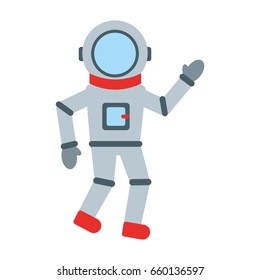 astronaut comic character icon