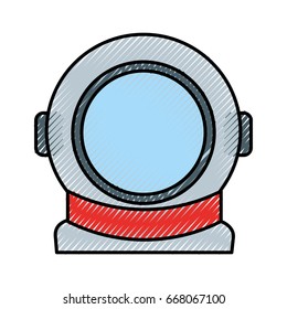 astronaut comic character icon
