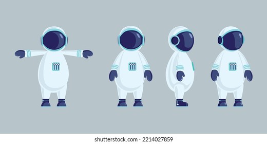 astronaut, cosmonaut, spaceman, man, character