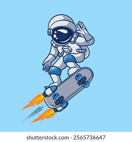 astronaut, cute, playing, vector, icon, logo, design, technology, baby, isolated, illustration, space, cartoon, child, children, sport, happy, character, kid, hipster, science, sign, galaxy, rocket, p