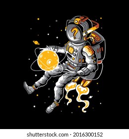 An astronaut discovered a planet