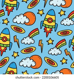 diseño de dibujos animados astronautas