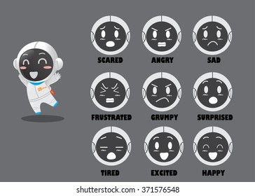 Astronaut emoticon