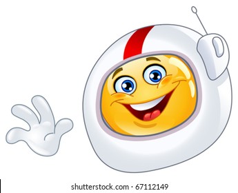 Astronaut emoticon