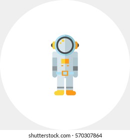 Astronaut flat icon