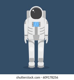 Astronaut. Flat style vector illustration.
