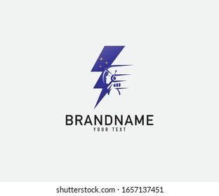 Plantilla de diseño de vectores con logotipo de cabeza astronauta