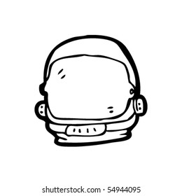 Astronaut Helmet Cartoon