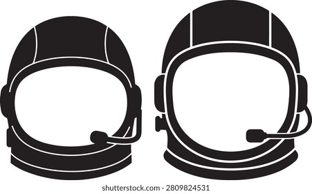 Astronaut helmet with communication headset