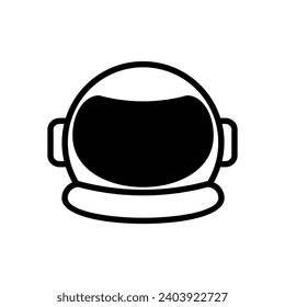 Astronaut Helmet icon design template