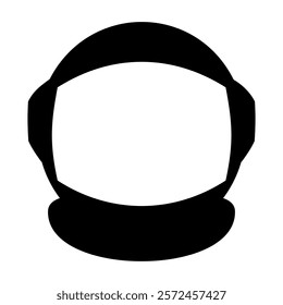 Astronaut helmet icon. Vector image