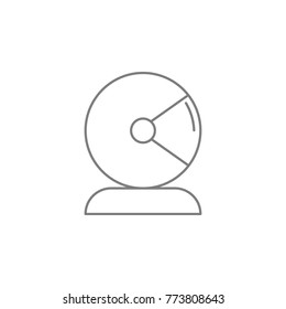 astronaut helmet line icon. Web element. Premium quality graphic design. Signs symbols collection, simple icon for websites, web design, mobile app, info graphics on white background