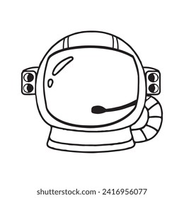 Astronaut Helmet Outline, Astronaut Helmet, Astronaut, Space, Clipart, Files for Cricut, Cut Files For Silhouette, Png, Vector Files for Cricut
