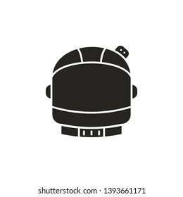 astronaut, helmet, space icon. Simple glyph, flat vector of Space icons for UI and UX, website or mobile application