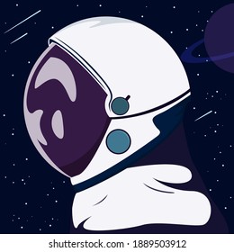 2,616 Space helmet side view Images, Stock Photos & Vectors | Shutterstock