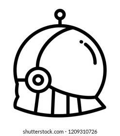 An astronaut helmet for space travel and protection 