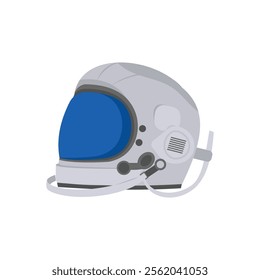 Astronaut Helmet, Space Vector Illustration, Isolated