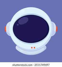 Astronaut Helmet vector icon. astronaut helmet space vector. space astronaut icon