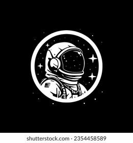 Astronaut - High Quality Vector Logo - Vector illustration ideal for T-shirt graphic