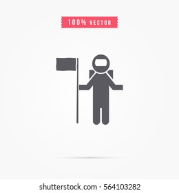 Astronaut icon design