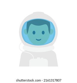 astronaut icon design template vector illustration