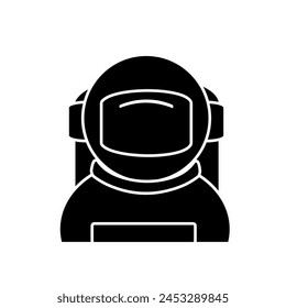 Astronaut icon design template. Vector illustration.