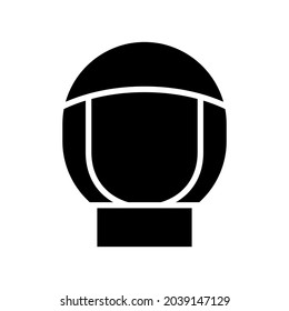 astronaut icon or logo isolated sign symbol vector illustration - high quality black style vector icons
