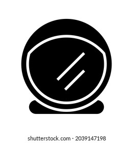 astronaut icon or logo isolated sign symbol vector illustration - high quality black style vector icons
