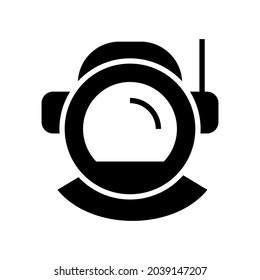 astronaut icon or logo isolated sign symbol vector illustration - high quality black style vector icons
